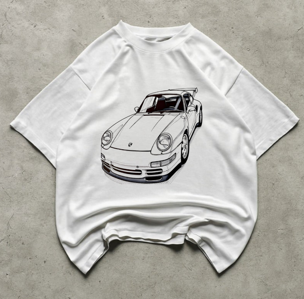 Vintage 911 Porsche Graphic Tee