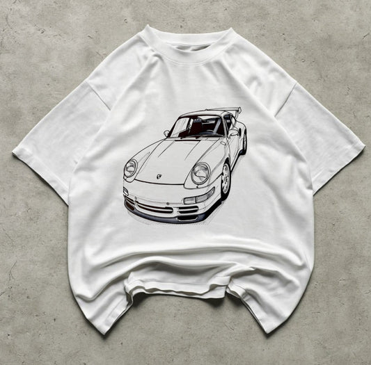 Vintage 911 Porsche Graphic Tee
