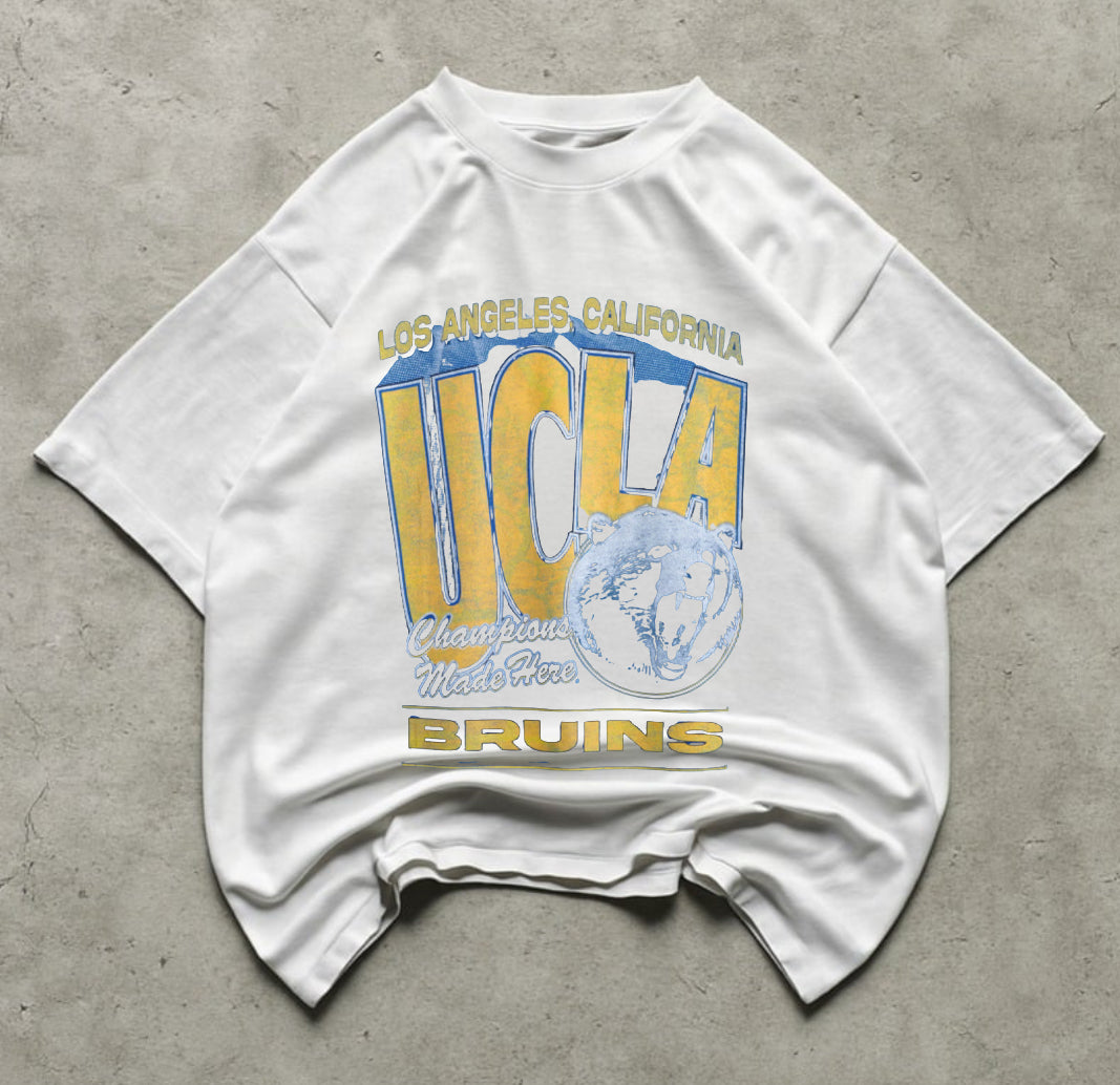 Vintage College Graphic Tee