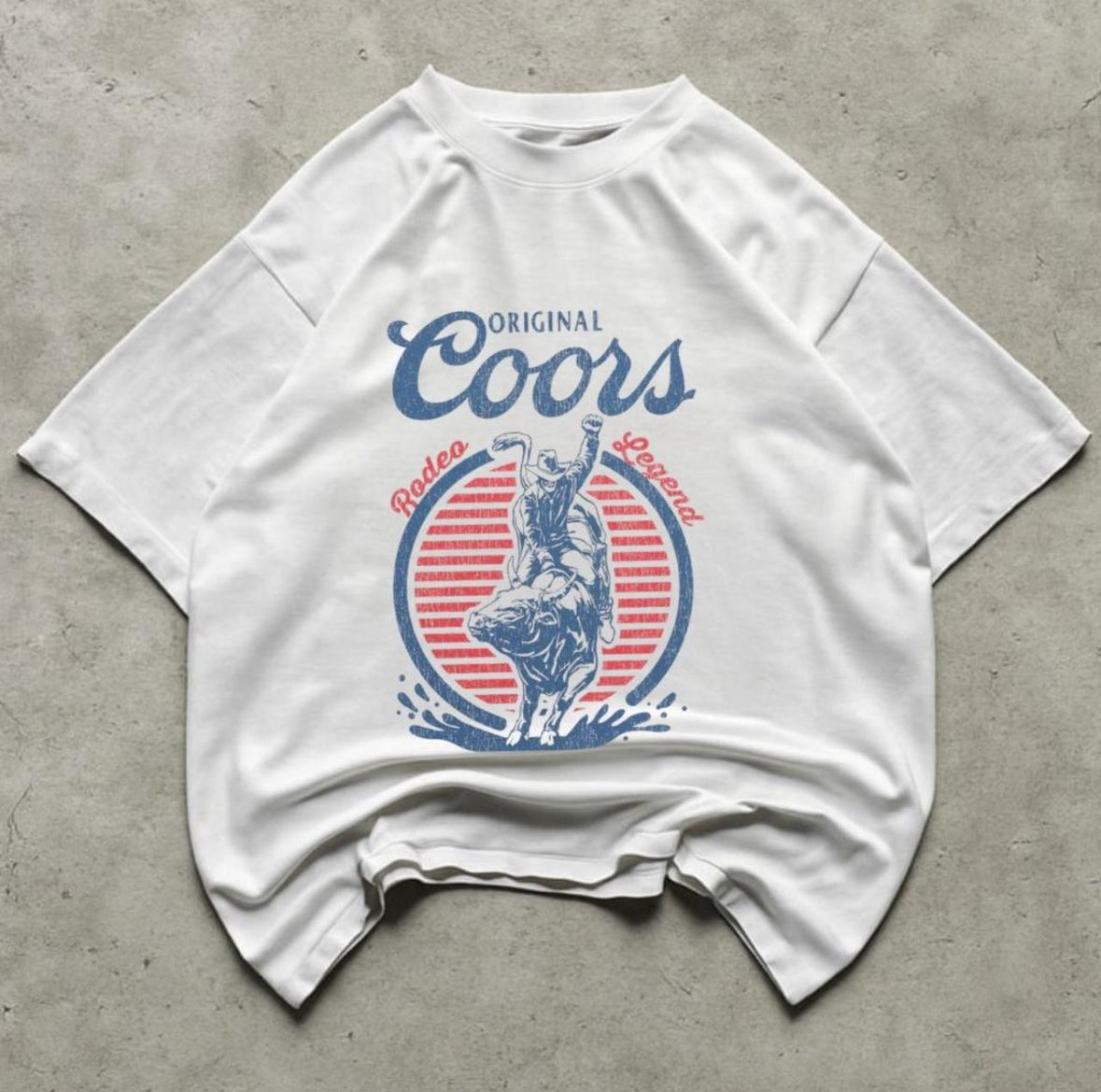 Vintage Coors Rodeo Graphic Tee
