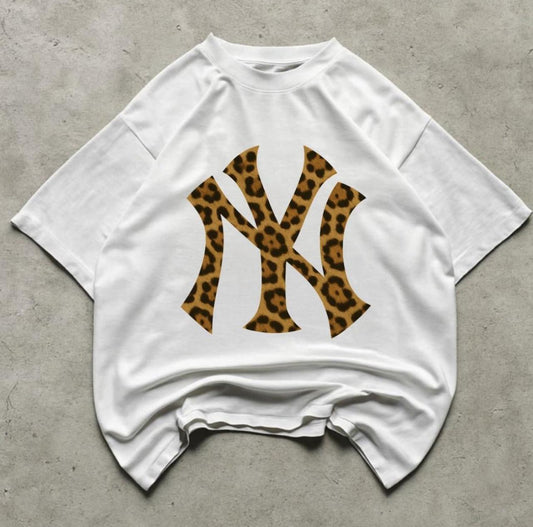 Leopard Print Graphic Tee