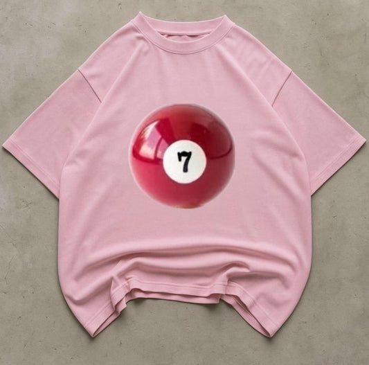 Lucky 7 Billiard Graphic Tee