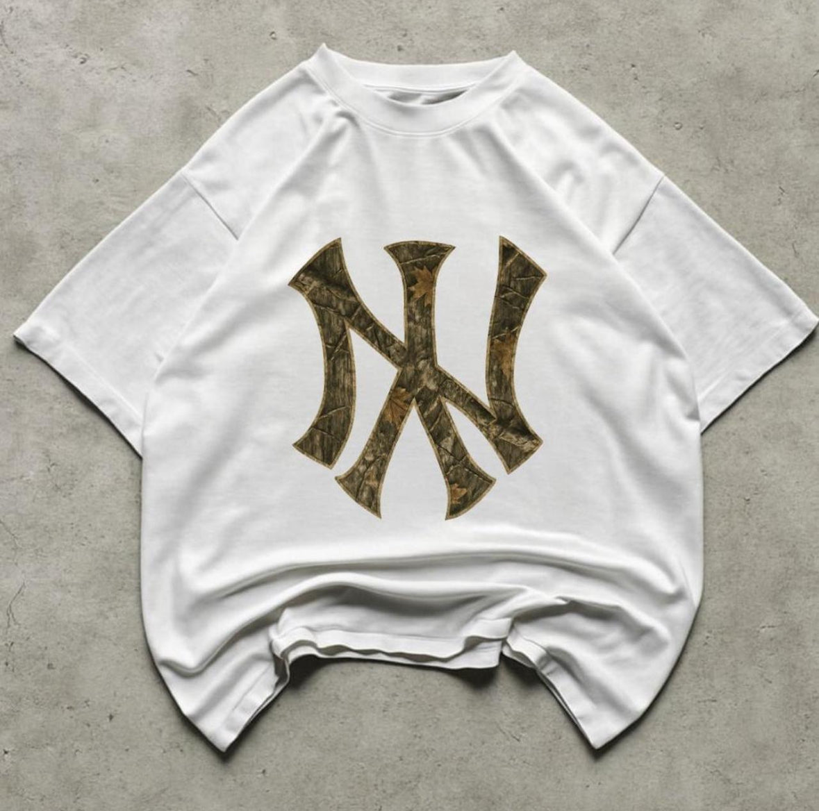 Vintage Camo NY Graphic Tee